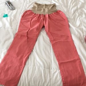 Motherhood Maternity pink pants, size XL!